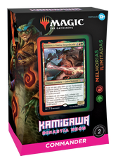 Deck Commander Kamigawa: Dinastia Neon - Melhorias Ilimitadas - Magic: The Gathering - MoxLand
